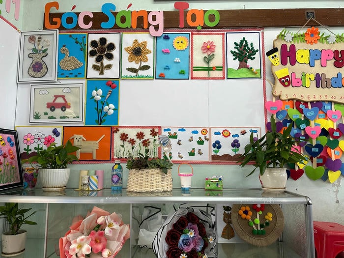 trang trí lớp học tiểu học cực đẹp