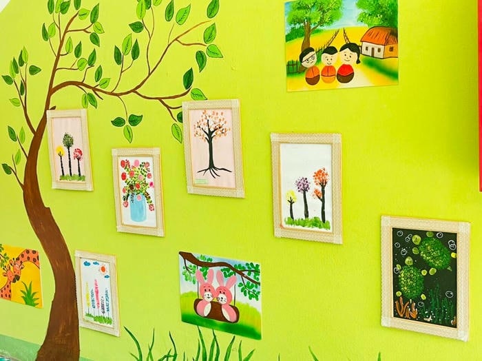 trang trí lớp học tiểu học đẹp nhất