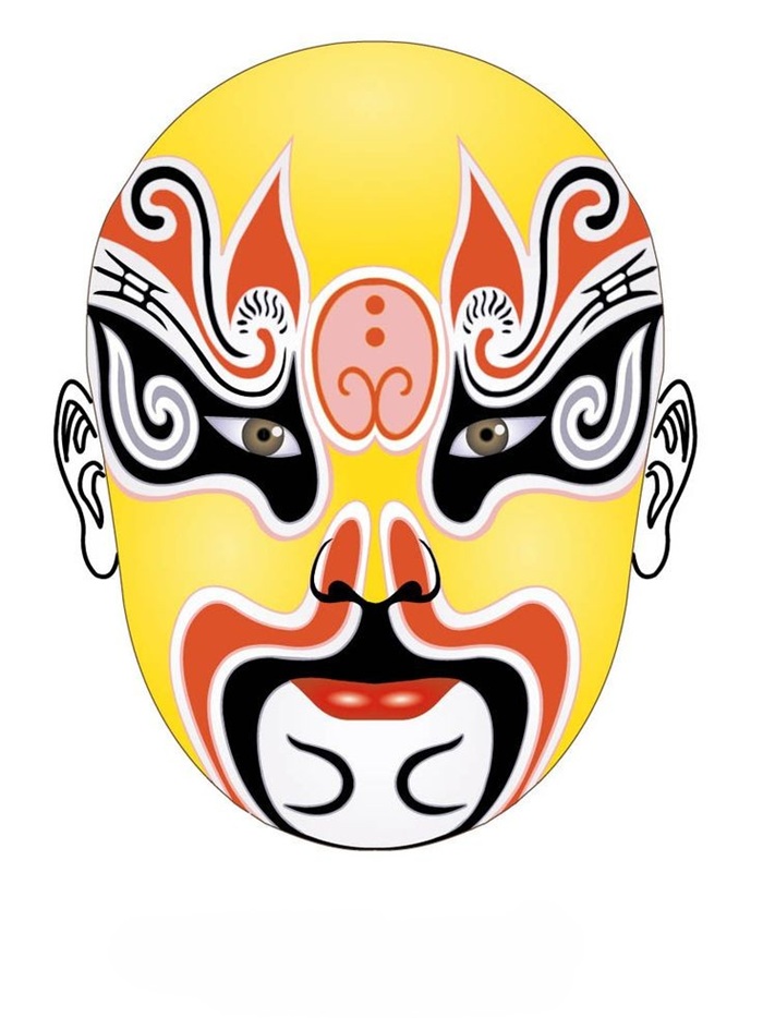 trang trí mặt nạ truyền thống đẹp