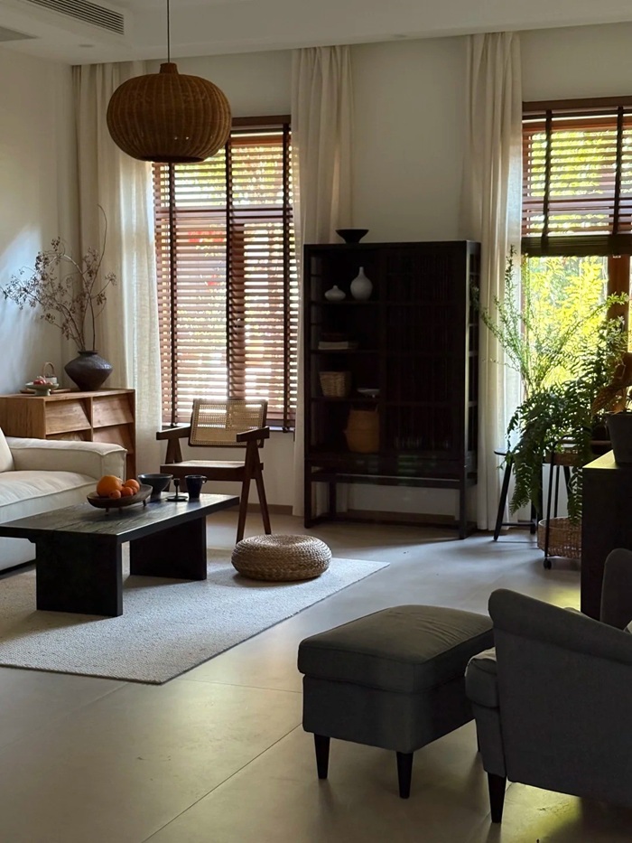 trang trí phòng khách đẹp huyền bí