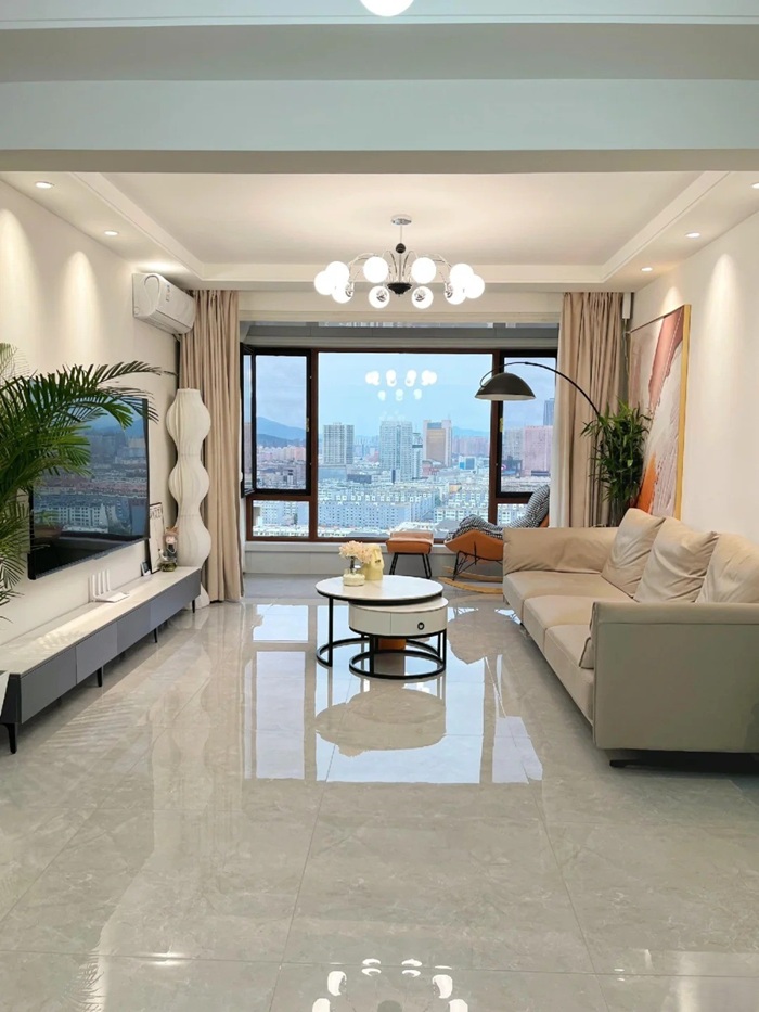 trang trí phòng khách đẹp tối giản hiện đại