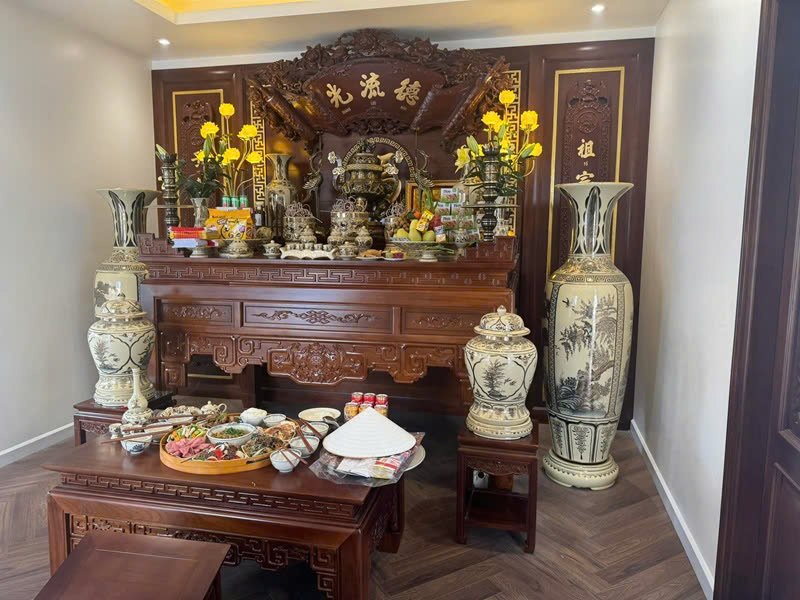 trang trí phòng thờ đẹp