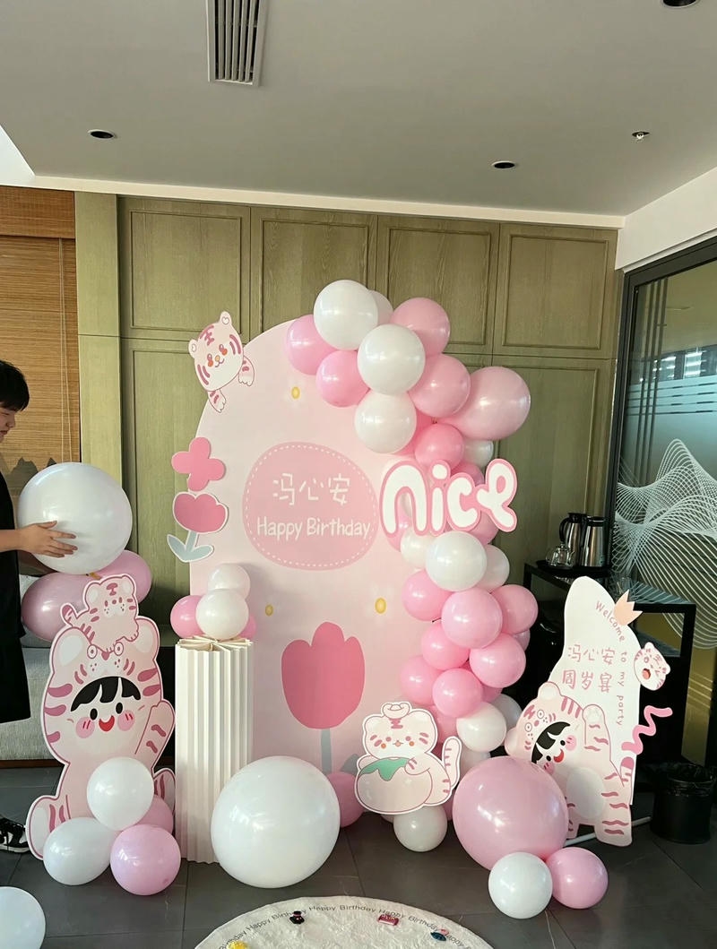 trang trí sinh nhật cho bé cực cute