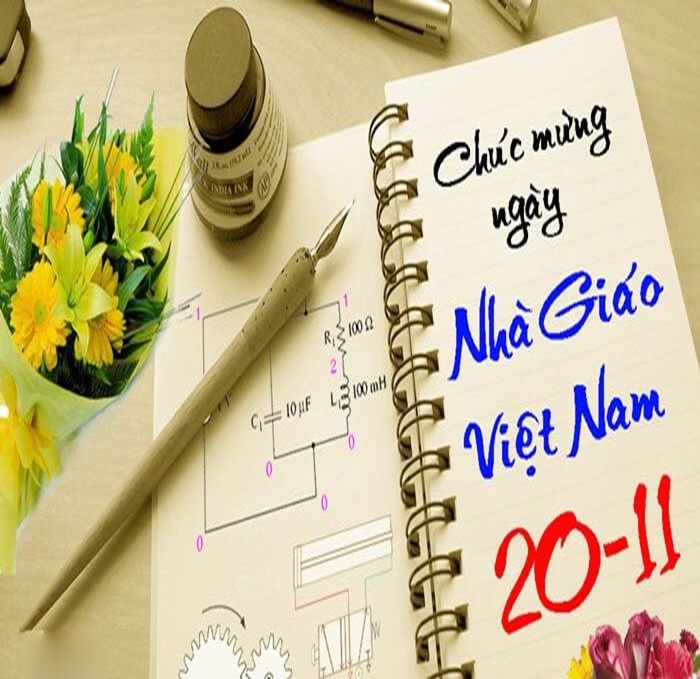 trang trí thiệp 20_11 cơ bản
