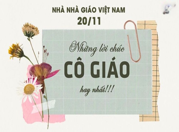 trang trí thiệp 20_11 thanh lịch