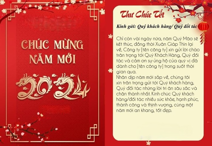 trang trí thiệp tết chữ đẹp
