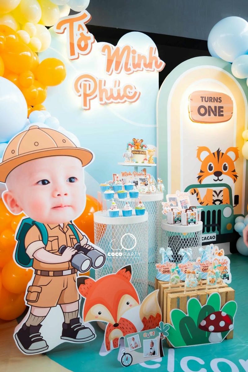 trang trí thôi nôi cực đáng yêu