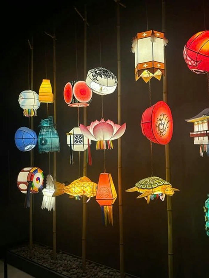trang trí trung thu hoa sen