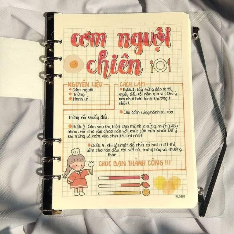 trang trí vở bài văn