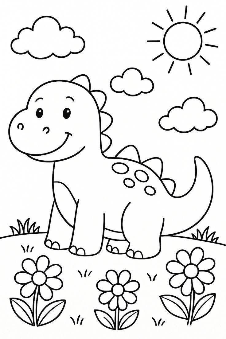 Hình tô màu cho bé