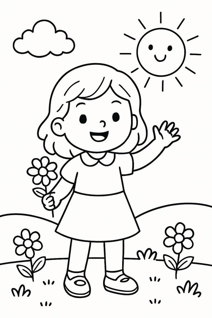 Hình tô màu cho trẻ