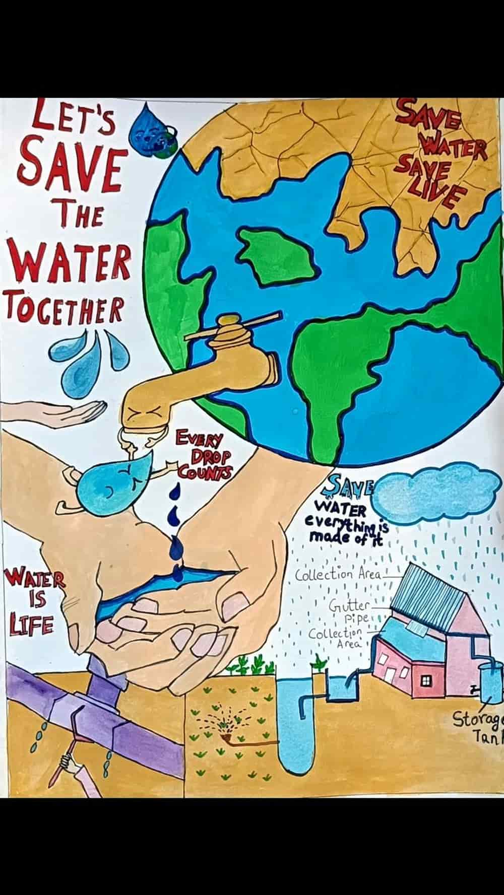 Học sinh tiết kiệm nước