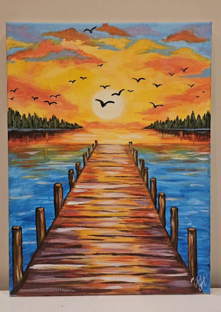 Tranh thiên nhiên đồng quê