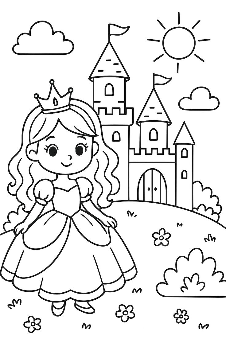 Tranh vẽ màu cho bé