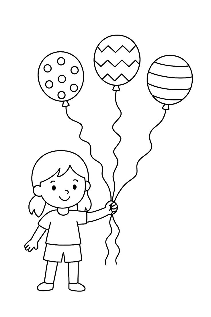 ảnh tô màu cute xinh