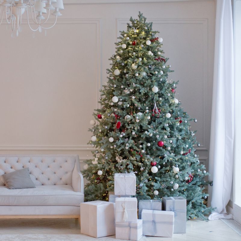 ảnh trang trí cây thông noel