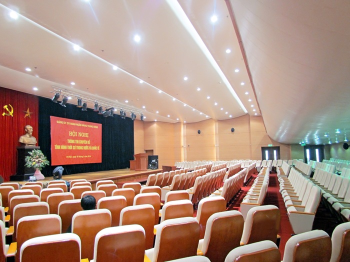 ảnh trang trí hội trường đại hội