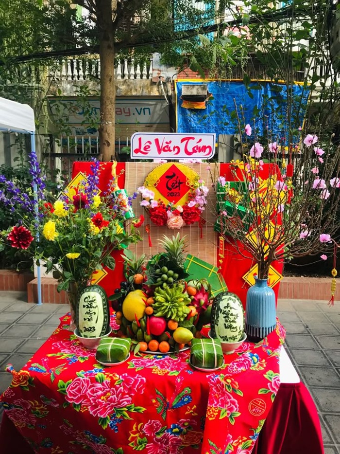 ảnh trang trí mâm ngũ