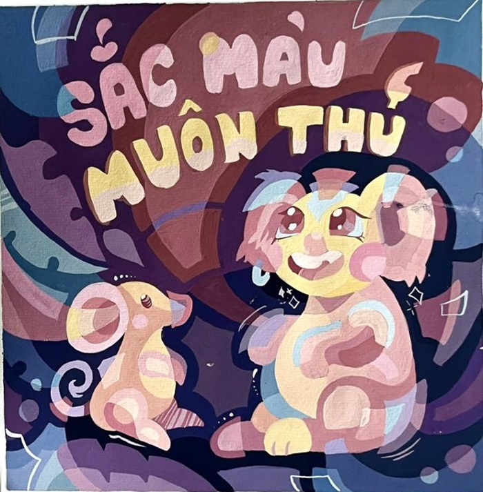 ảnh trang trí màu đẹp