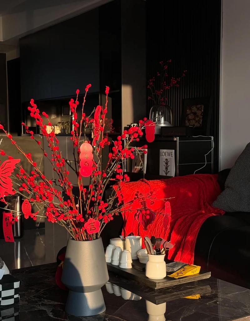 ảnh trang trí nhà ngày tết nhỏ gọn