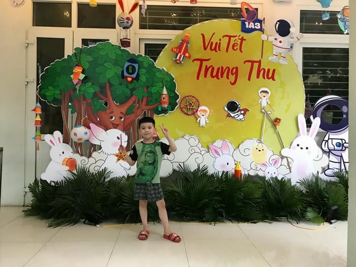 ảnh trang trí tết trung thu cho trường học siêu xinh