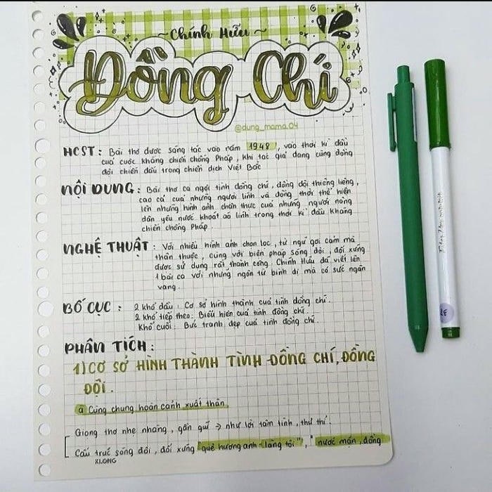 ảnh trang trí vở văn siêu đẹp