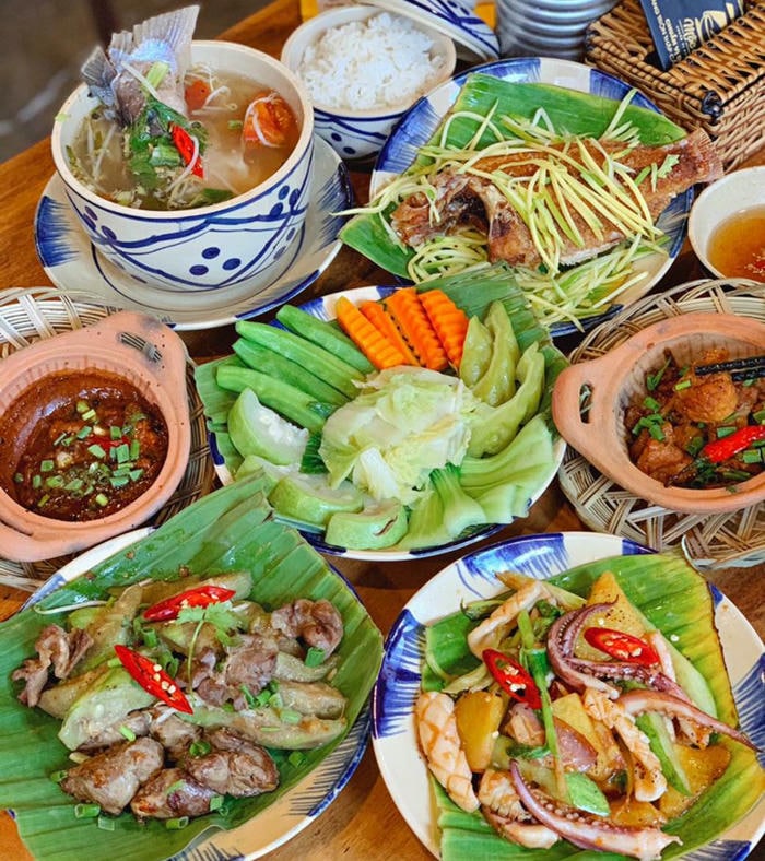 hình ảnh trang trí mâm cơm dự thi chất