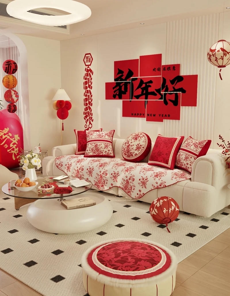 hình ảnh trang trí nhà ngày tết
