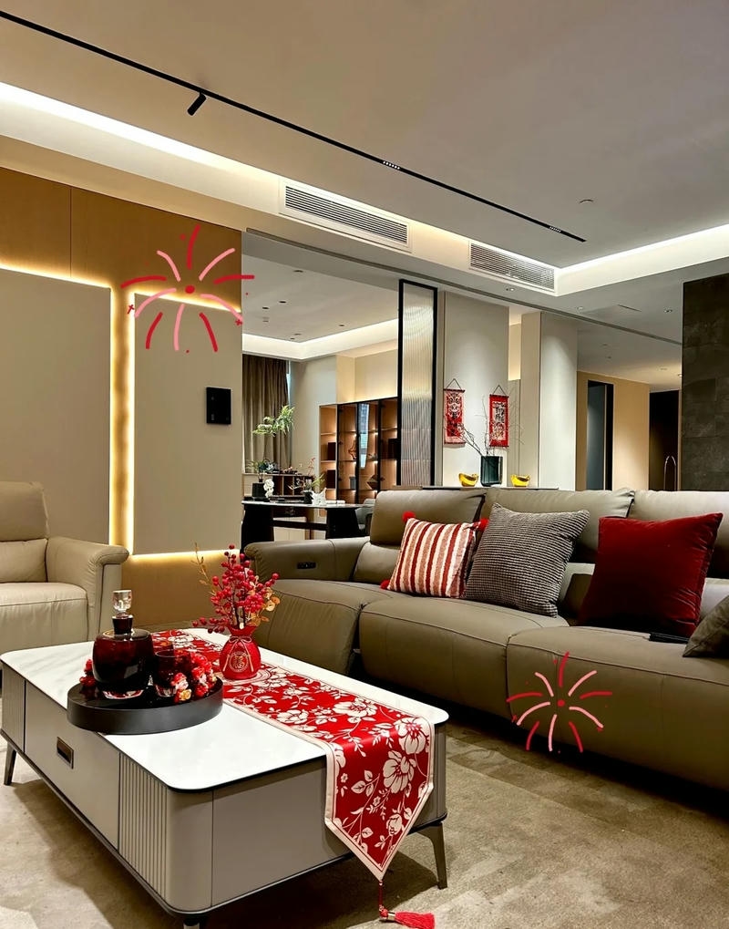 hình ảnh trang trí nhà ngày tết cực kì đẹp