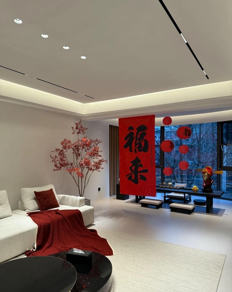 hình ảnh trang trí nhà ngày tết giản đơn