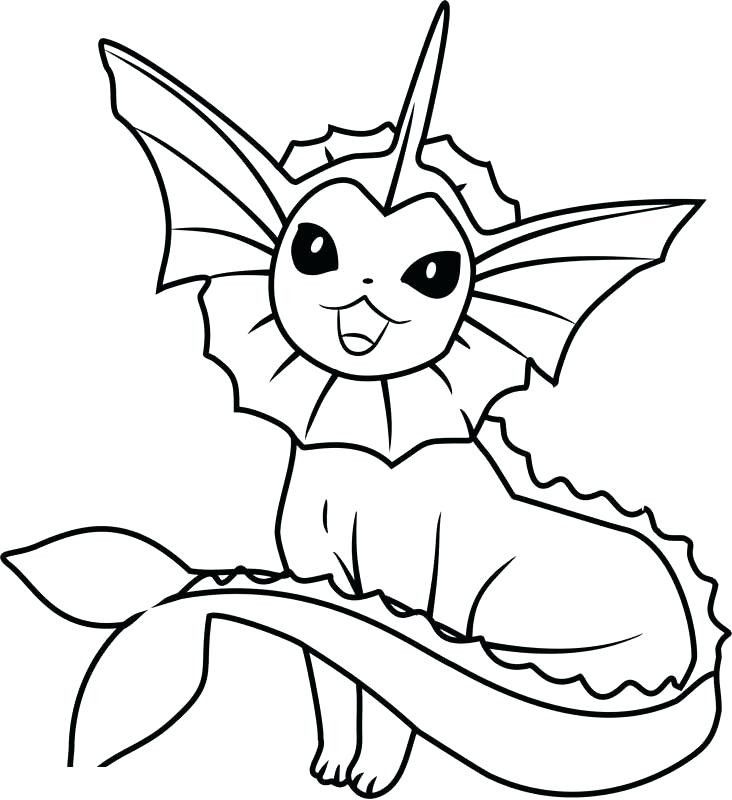 hình tô màu pokemon cute