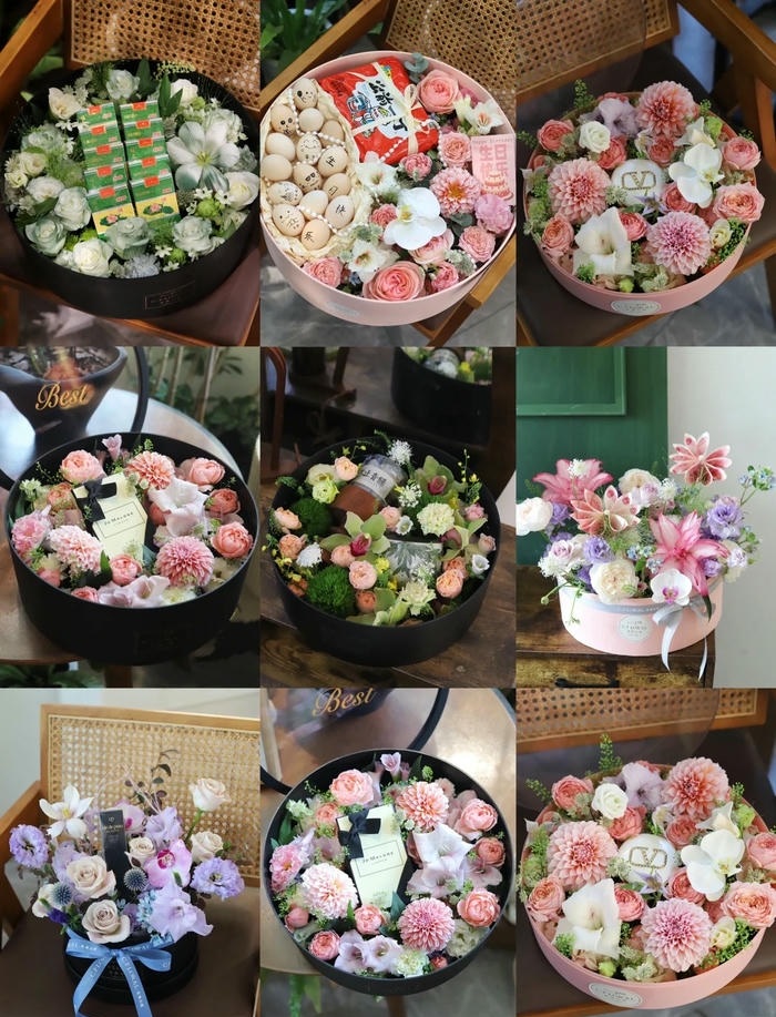mẫu trang trí hộp quà đẹp nhất