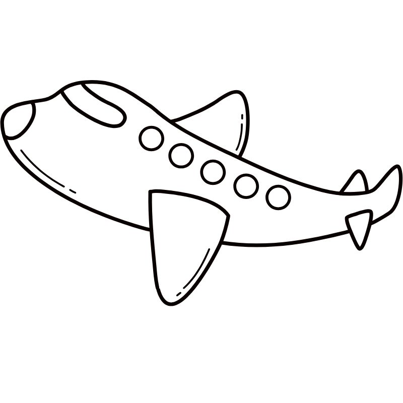 máy bay tô màu