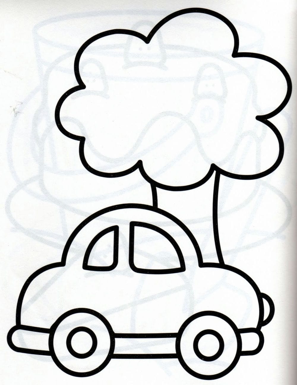 ngôi nhà tranh tô màu