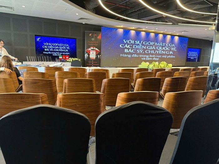 trang trí hội trường đẹp