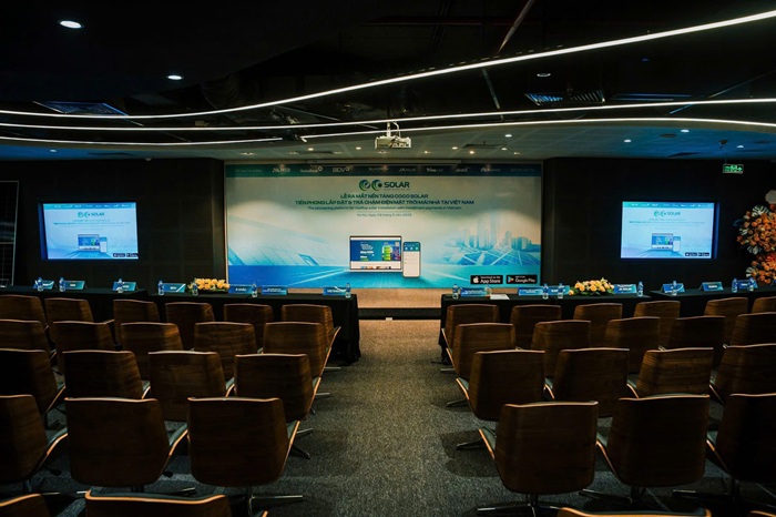trang trí hội trường tiệc
