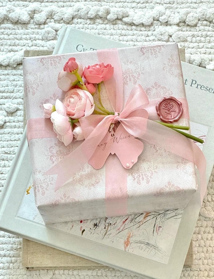 trang trí hộp quà cực đẹp