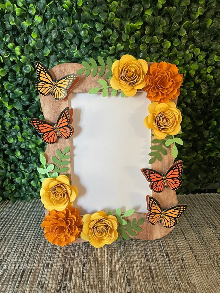 trang trí khung ảnh cực đẹp