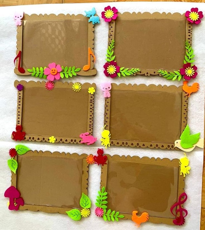 trang trí khung ảnh đág yêu