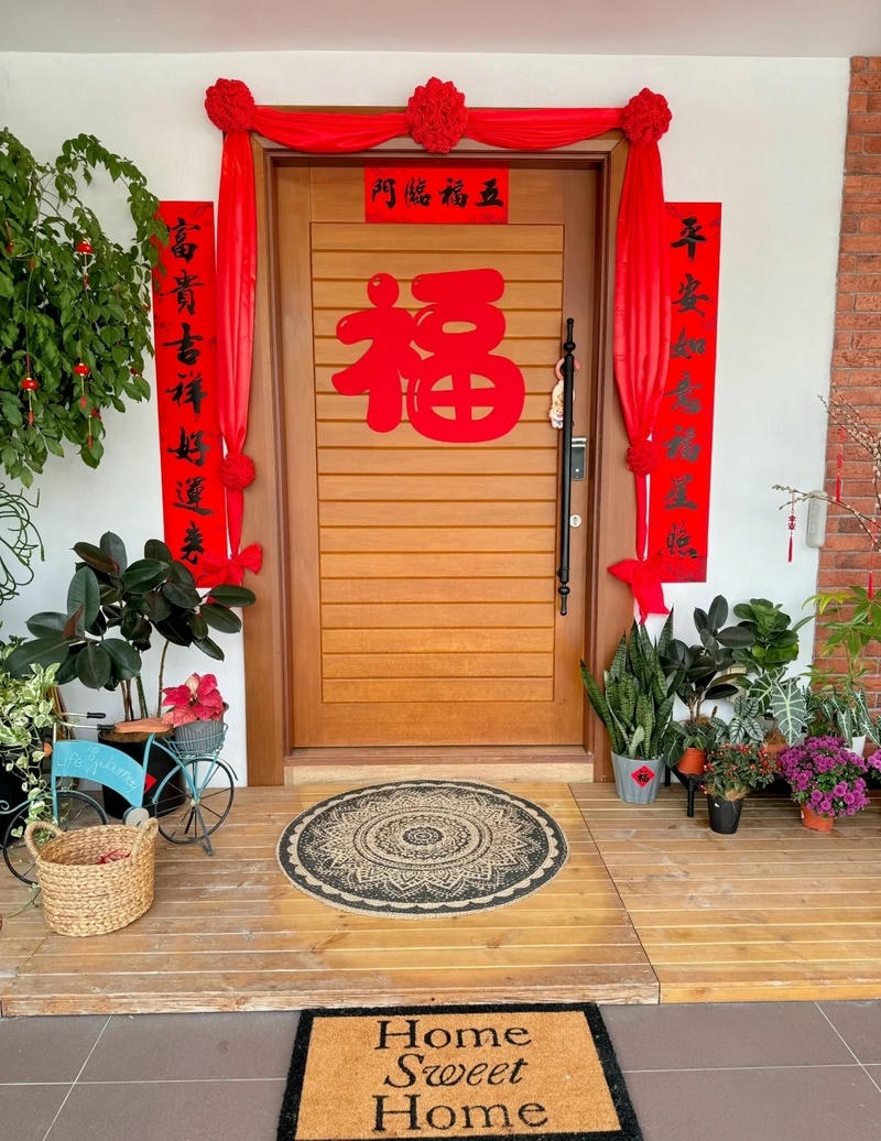 trang trí nhà ngày tết
