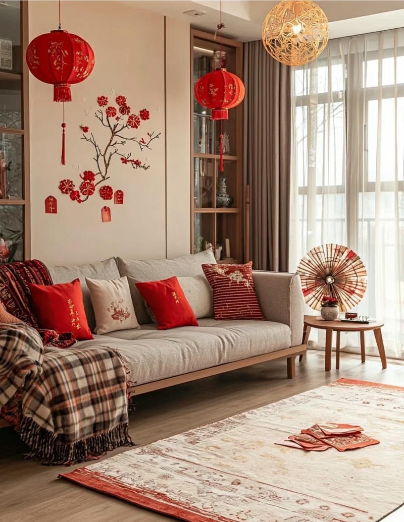 trang trí nhà ngày tết cực đẹp