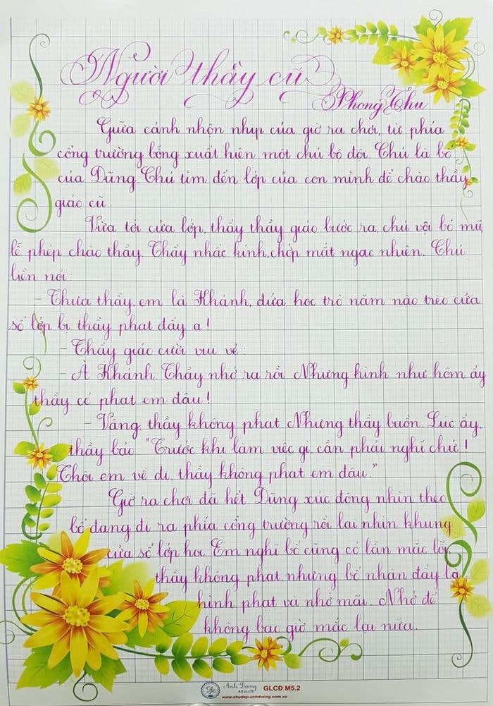 trang trí tập san xinh nhất