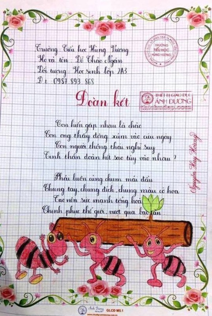 trang trí tập san ý nghĩa