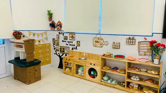 trang trí thi nấu ăn đẹp chất