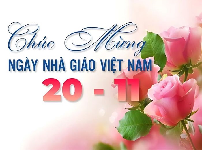 trang trí thiệp 20/11 siêu đáng yêu
