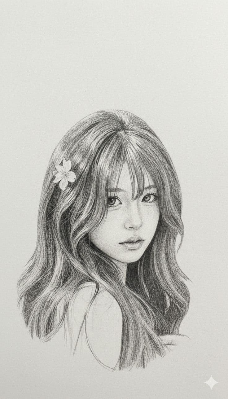 vẽ tranh chân dung đẹp