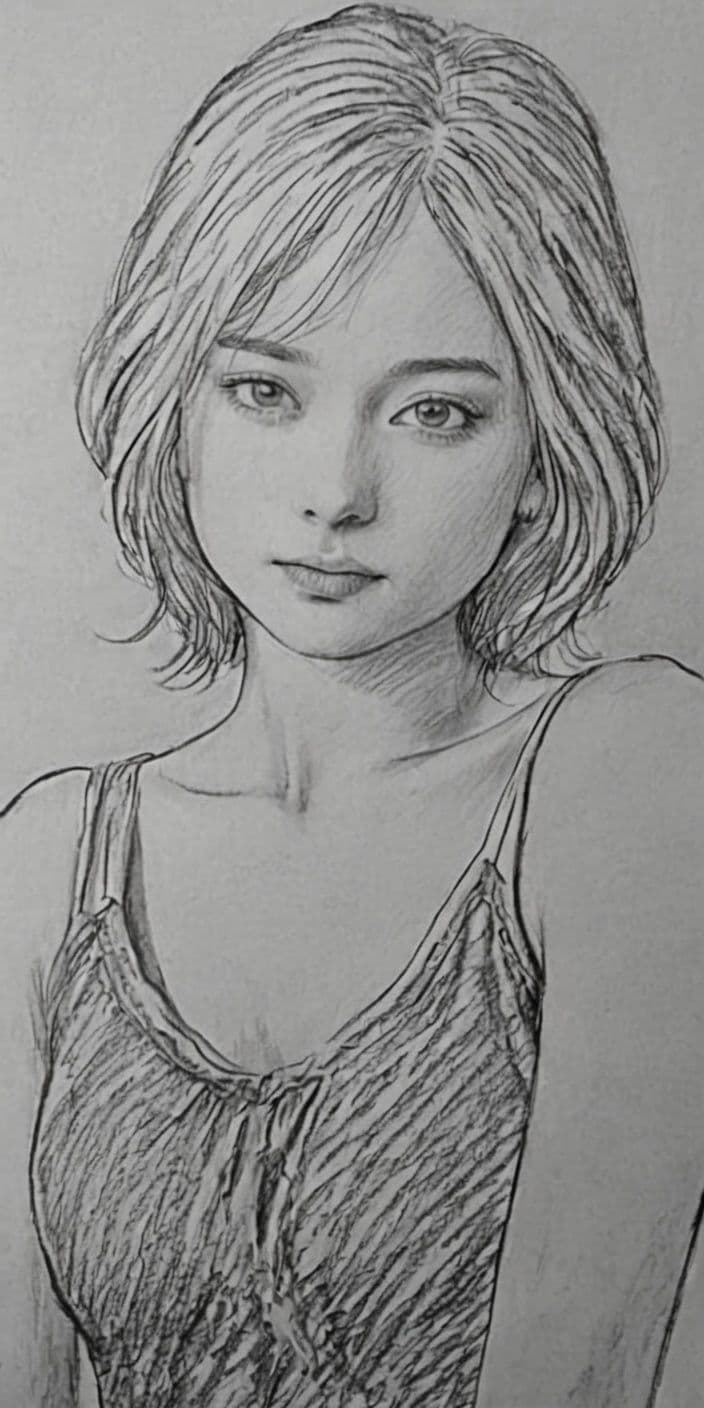 vẽ tranh chân dung sáng