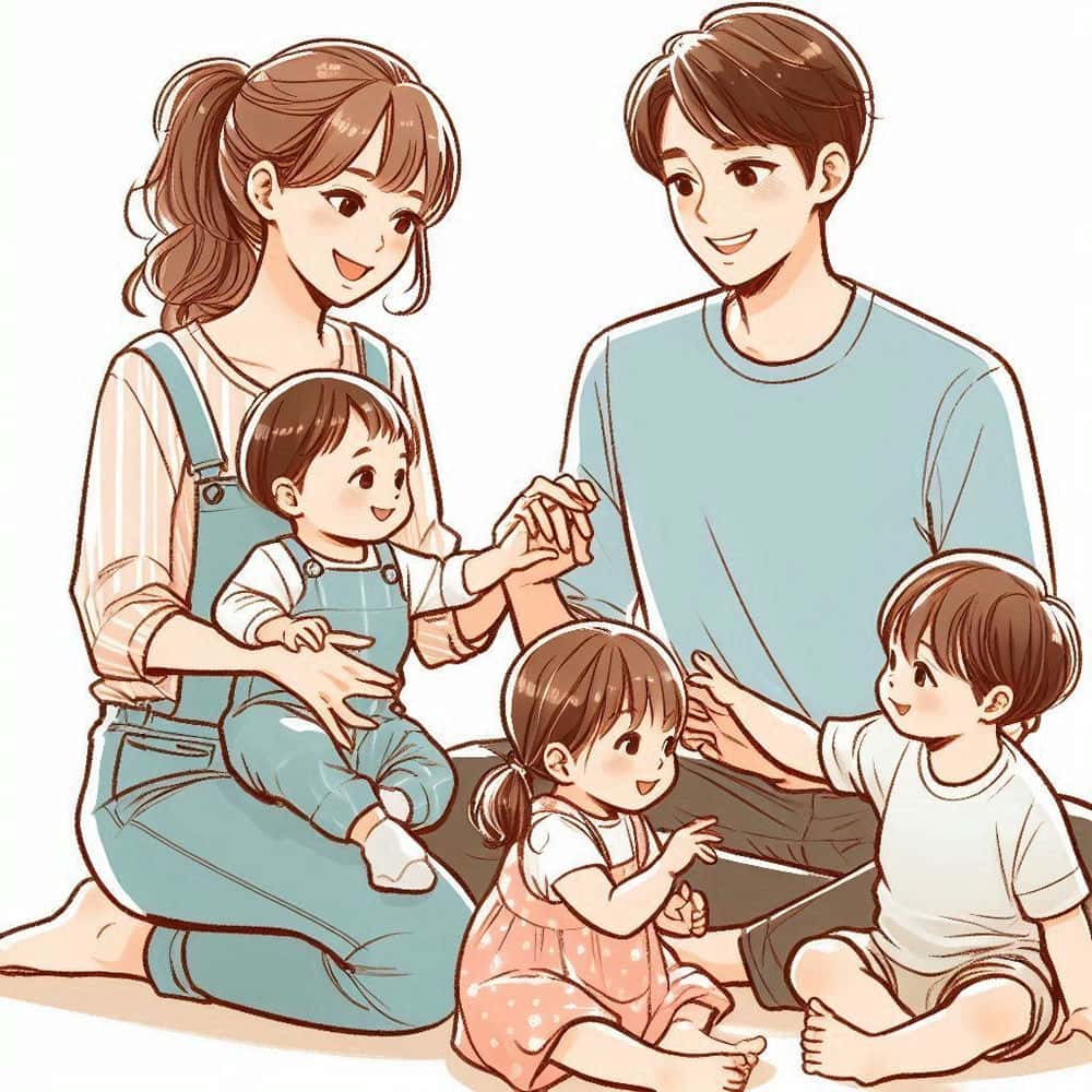 vẽ tranh gia đình thân