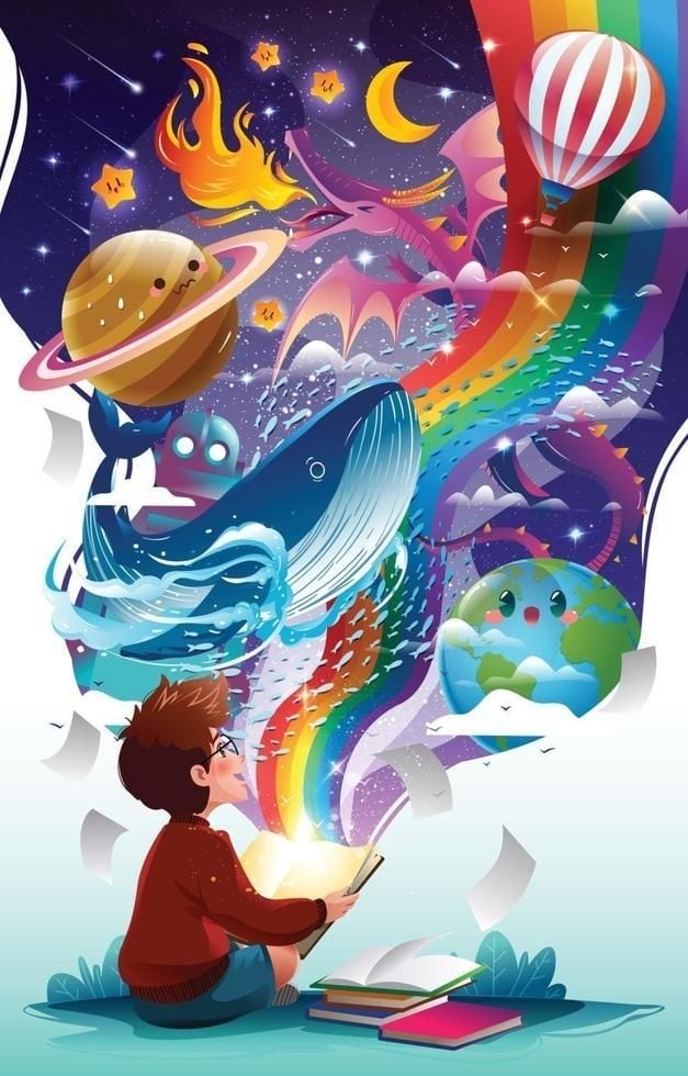 vẽ tranh ước mơ bay