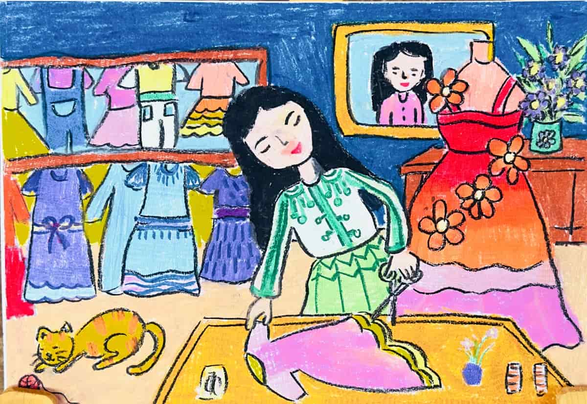 vẽ tranh ước mơ sáng